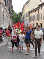 Monza - Sciopero della CGIL