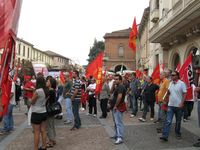 Monza - Sciopero della CGIL