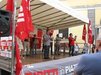 Monza - Sciopero della CGIL
