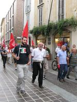 Monza - Sciopero della CGIL