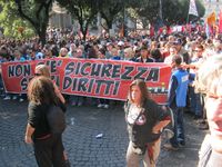 Manifestazione degli Indignati - Roma