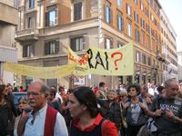 Manifestazione degli Indignati - Roma