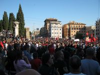 Manifestazione degli Indignati - Roma