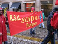 Milano - manifestazione della FIOM
