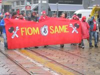 Milano - manifestazione della FIOM