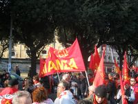 Roma - Manifestazione della FIOM