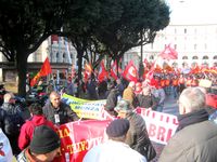 Roma - Manifestazione della FIOM