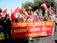 Roma - Manifestazione della FIOM