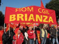 Roma - Manifestazione della FIOM