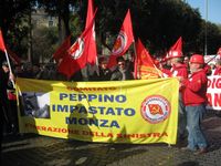 Roma - Manifestazione della FIOM
