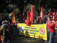 Roma - Manifestazione della FIOM