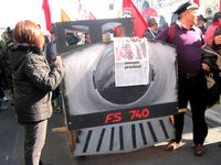 Roma - Manifestazione della FIOM