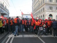 Roma - Manifestazione della FIOM