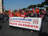Roma - Manifestazione della FIOM