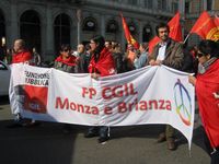 Roma - Manifestazione della FIOM