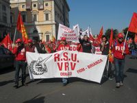 Roma - Manifestazione della FIOM