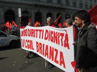 Roma - Manifestazione della FIOM