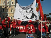 Roma - Manifestazione della FIOM