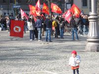 Roma - Manifestazione della FIOM