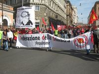 Roma - Manifestazione della FIOM