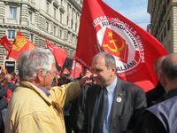 Roma - Manifestazione della FIOM