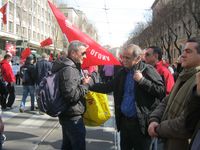 Roma - Manifestazione della FIOM