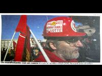 Roma - Manifestazione della FIOM