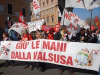 Roma - Manifestazione della FIOM
