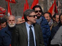Roma - Manifestazione della FIOM