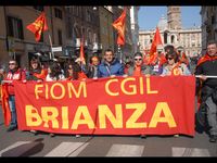 Roma - Manifestazione della FIOM