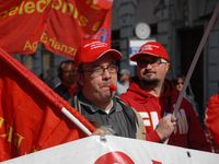 Roma - Manifestazione della FIOM