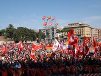 Roma - Manifestazione della FIOM