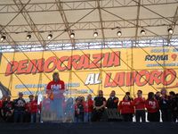 Roma - Manifestazione della FIOM