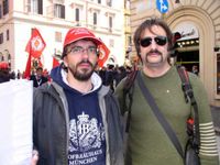 Roma - Manifestazione della FIOM