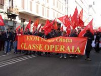 Roma - Manifestazione della FIOM