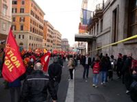 Roma - Manifestazione della FIOM