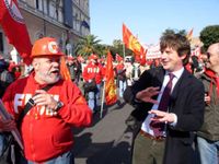 Roma - Manifestazione della FIOM