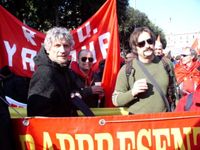 Roma - Manifestazione della FIOM