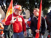 Roma - Manifestazione della FIOM