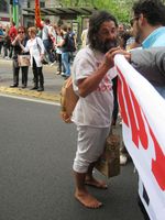 Milano - Occupy piazza Affari.
			