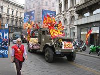 Milano - Occupy piazza Affari.
			