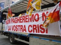 Milano - Occupy piazza Affari.
			