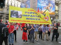 Milano - Occupy piazza Affari.
			