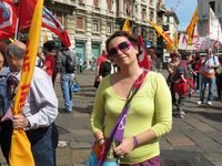 Milano - Occupy piazza Affari.
			