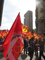 Milano - Occupy piazza Affari.
			