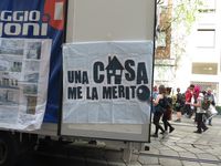 Milano - Occupy piazza Affari.
			