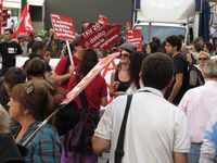 Milano - Occupy piazza Affari.
			