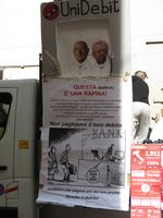 Milano - Occupy piazza Affari.
			