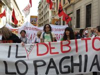 Milano - Occupy piazza Affari.
			