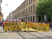 Milano - Occupy piazza Affari.
			